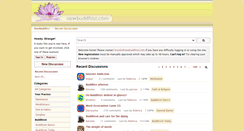 Desktop Screenshot of newbuddhist.com