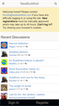 Mobile Screenshot of newbuddhist.com