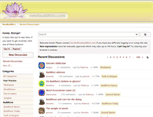 Tablet Screenshot of newbuddhist.com